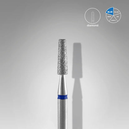 Diamond nail drill bit frustum blue EXPERT head diameter 2,5 mm / working part 8 mm image 0