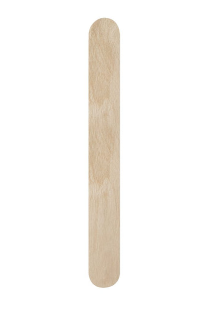 Disposable wooden nail file, straight (base) EXPERT 50 pieces. image 1