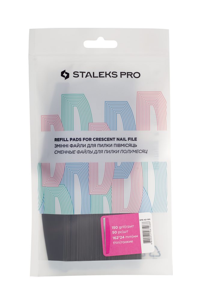 Replaceable abrasive kit for crescent file EXPERT 42 150 grit (50 pcs) image 2