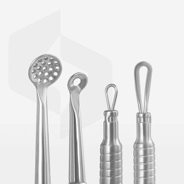 Clear Skin toolset BEAUTY &amp; CARE 30 (uno,round with 19 holes, loop) image 1