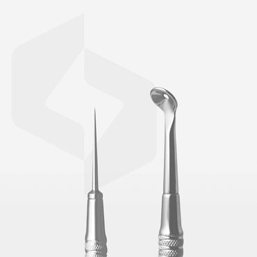 Beauty care double-ended spoon EXPERT 20 TYPE 4 (UNO and Vidal needle straight) image 1