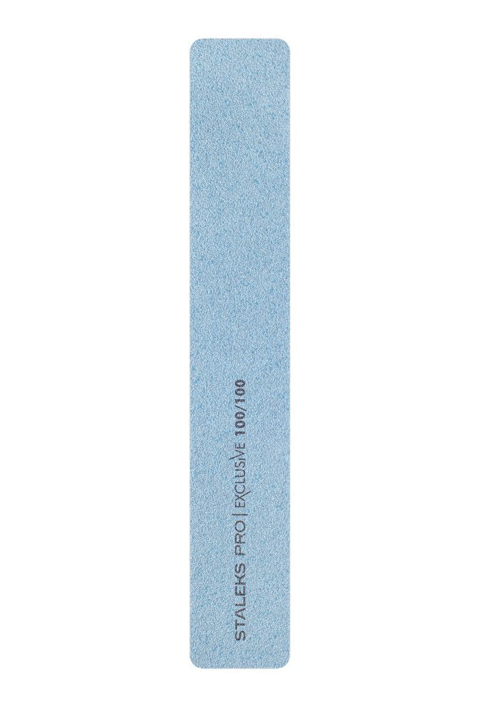 Mineral broad straight nail file EXCLUSIVE 100/100 grit image 0