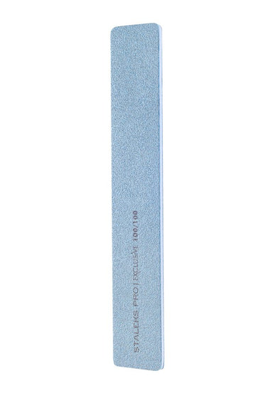 Mineral broad straight nail file EXCLUSIVE 100/100 grit image 1