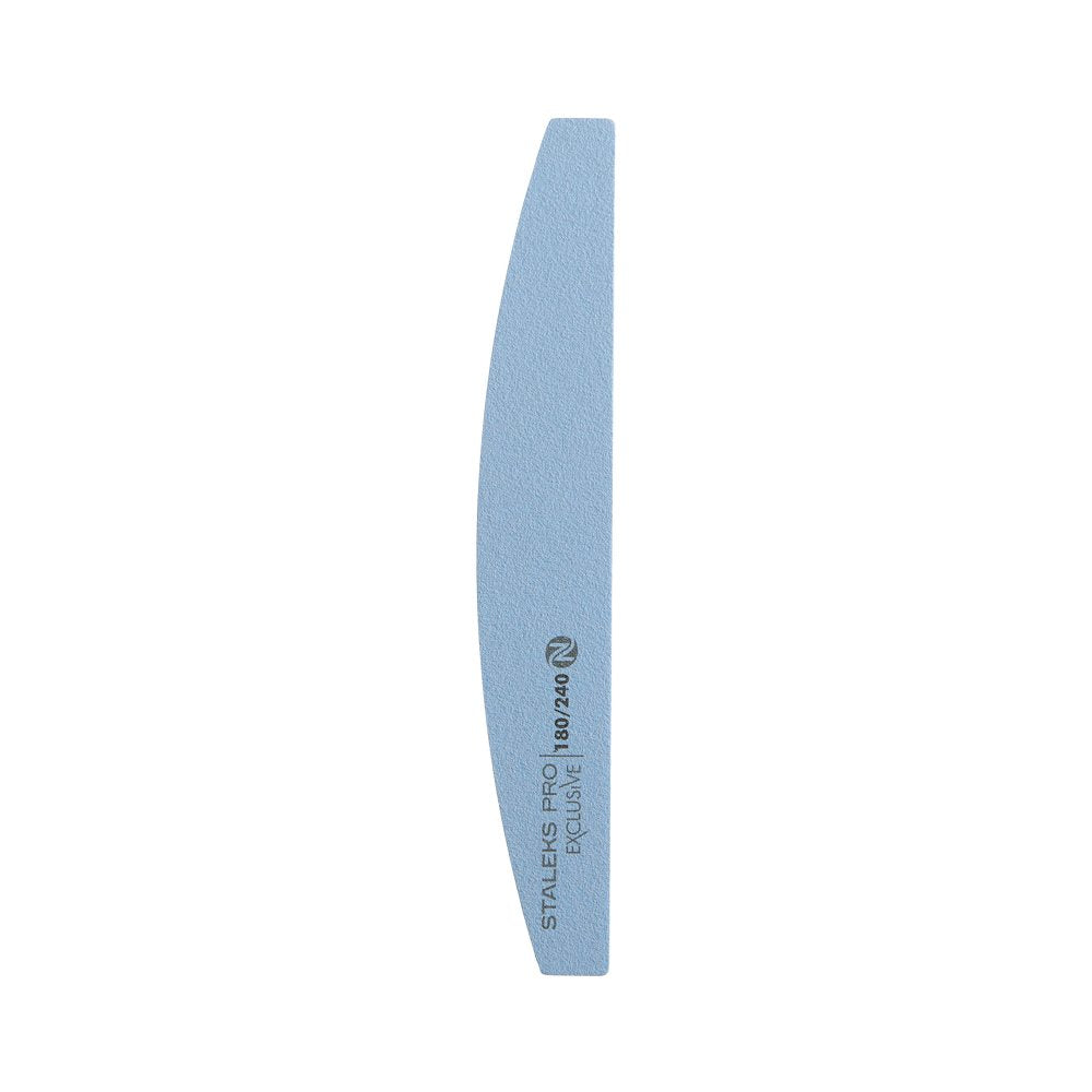 Mineral crescent nail file EXCLUSIVE without foam 180/240 grit image 0